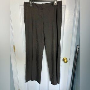 Ann Taylor women’s size 8T dress pants black with thin gray stripes
